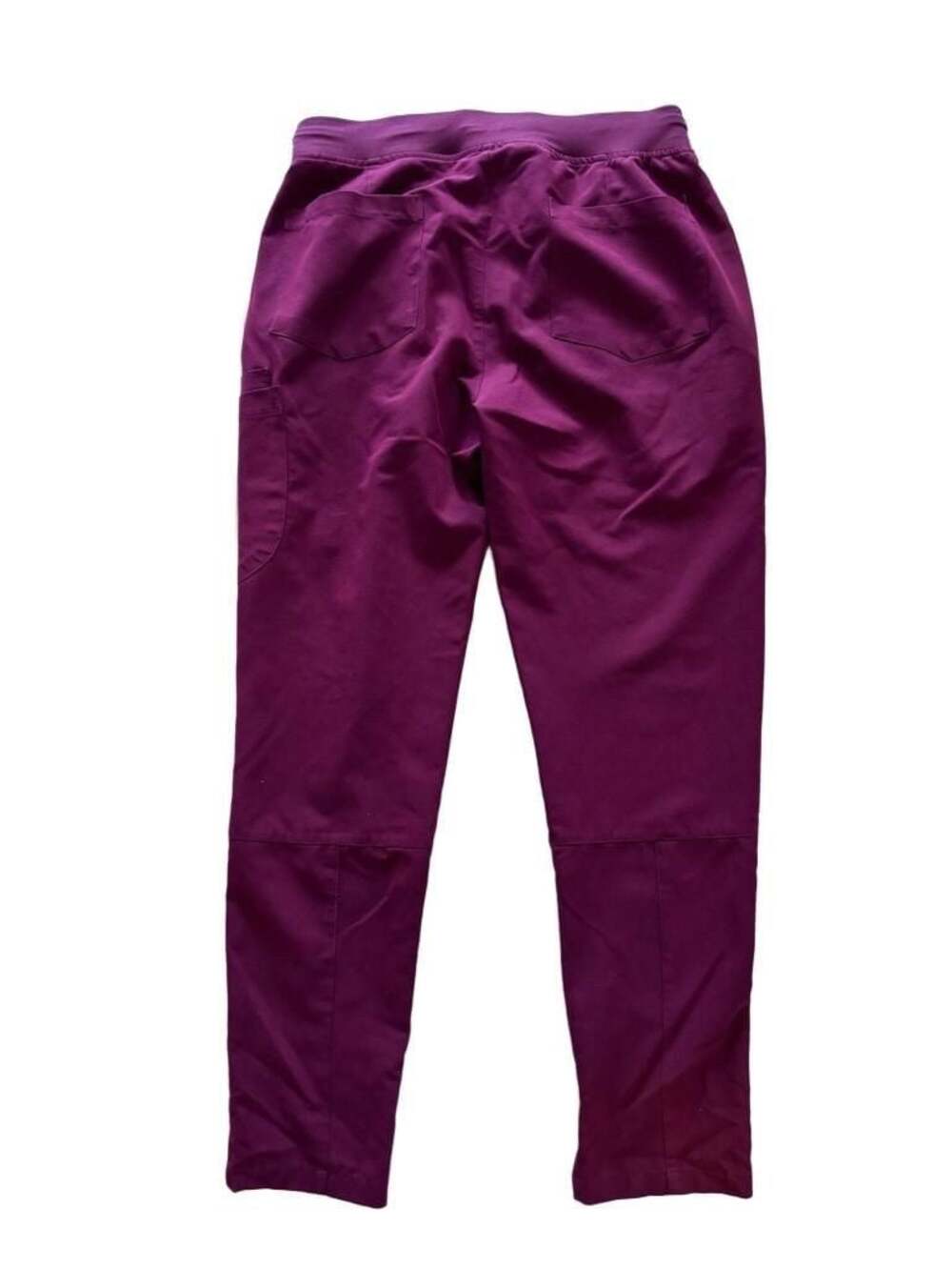 Mandala Women's Burgundy Scrub Pants Medium Drawstring - Picture 5 of 6
